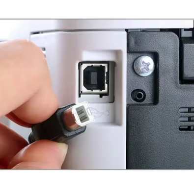 USB 2.0 Printer Cable 3m – USB A to B High-Speed Black