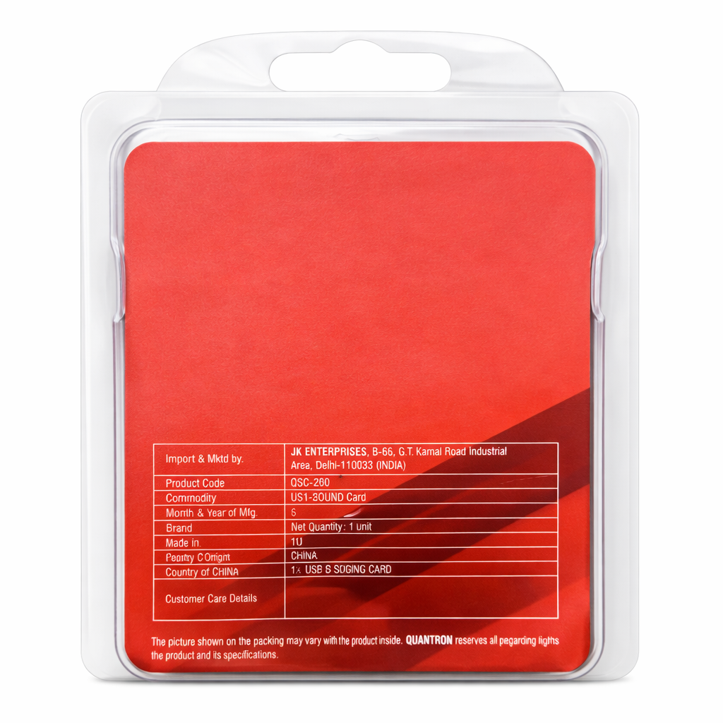 Original Quantron QSC 260 high-quality sound card for professional audio use