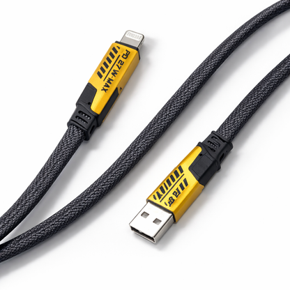27W 4 in 1 Fast Charging Cable (Type-C + Lightning) | High Quality Braided Cable