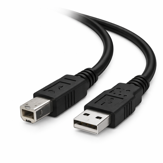 USB Printer Cable Side View – The Genie Store