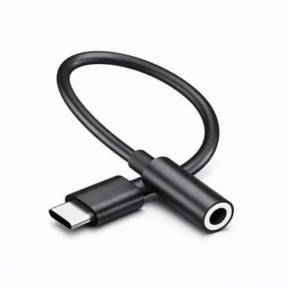 USB Type C to 3.5mm Audio Jack Adapter (DAC)