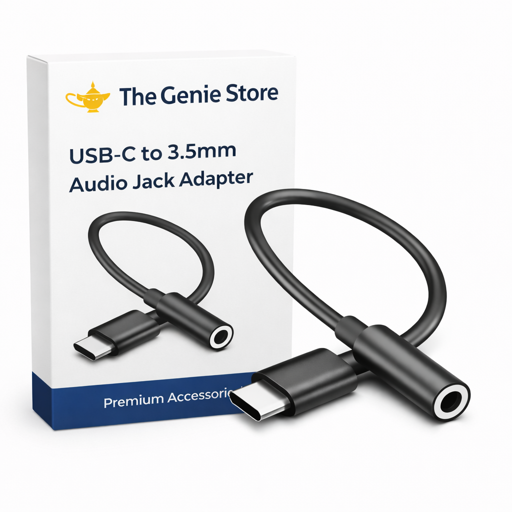 USB Type C to 3.5mm Audio Jack Adapter (DAC)