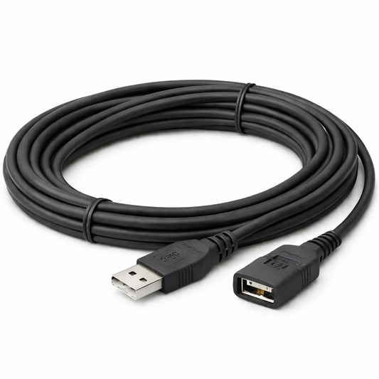 Nextech USB Male to USB Female Extension Cable – High-Speed Data & Charging
