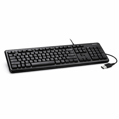 Logitech K120 Corded Keyboard – Durable & Spill-Resistant