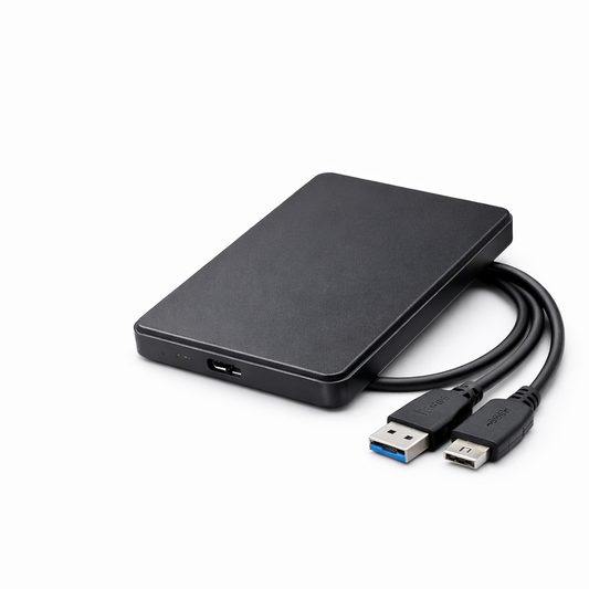 Quantron QUH 230 External Hard Drive Case – Durable & Portable