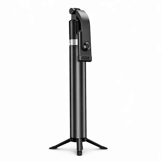 R1S-L Selfie Stick Tripod with Bluetooth Remote | 270° Adjustable Phone Holder | Extendable Mobile Selfie Stick