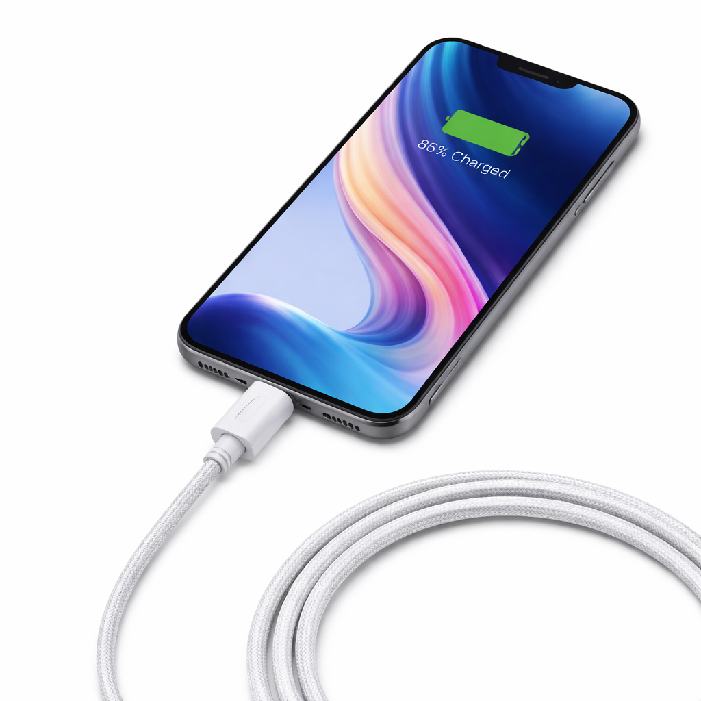 USB Type-C Cable | Fast Charging & Data Transfer for Phones & Laptops