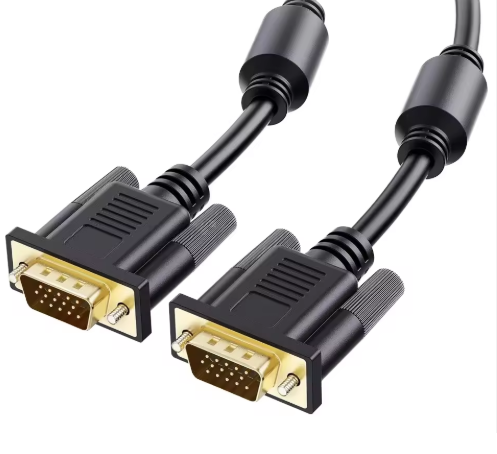 VGA Cable Male to Male | 1080p Monitor Cable with Ferrite Cores