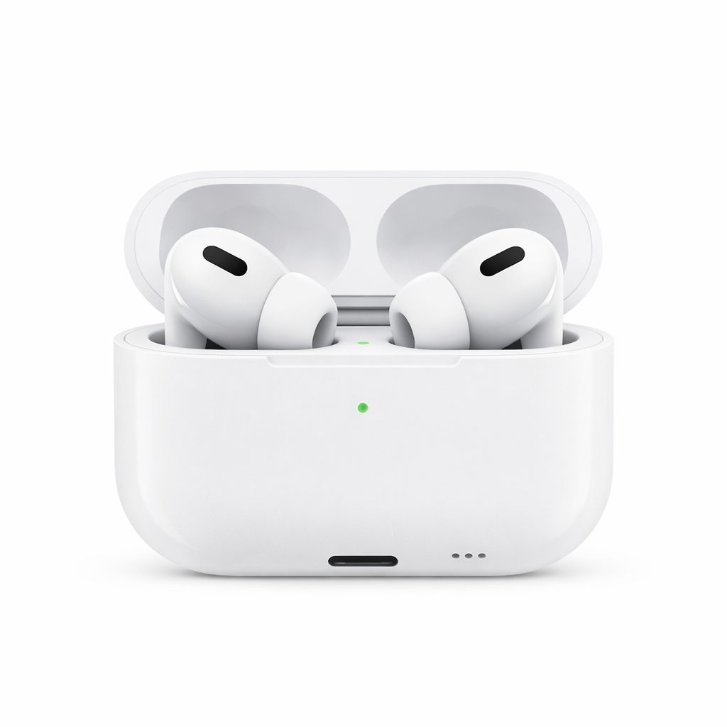 The Genie Air Pro 2 wireless Bluetooth earbuds with charging case for HD audio