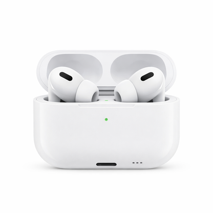 The Genie Air Pro 2 wireless Bluetooth earbuds with charging case for HD audio
