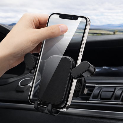 Plastic Car Mobile Holder for Dashboard & Windshield – Universal Phone Stand