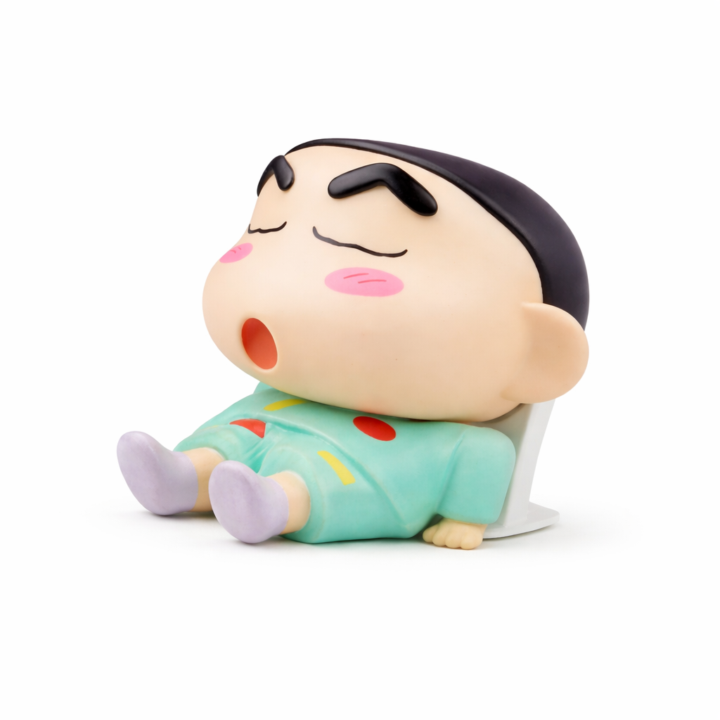 Shinchan Cute Cartoon Figurine Mobile Phone Stand – Desk & Table Phone Holder