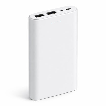 Genie Real Power 10000mAh power bank white dual USB fast charging