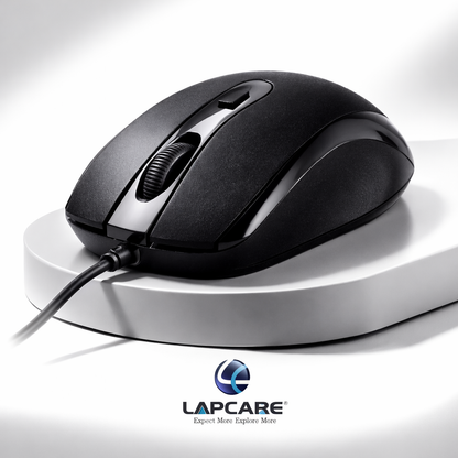Original Lapcare L-70 Plus USB mouse compatible with Windows laptop and desktop