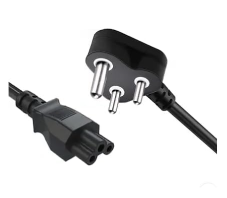 3-Pin Laptop Charger Power Cable – 1.5 Meter