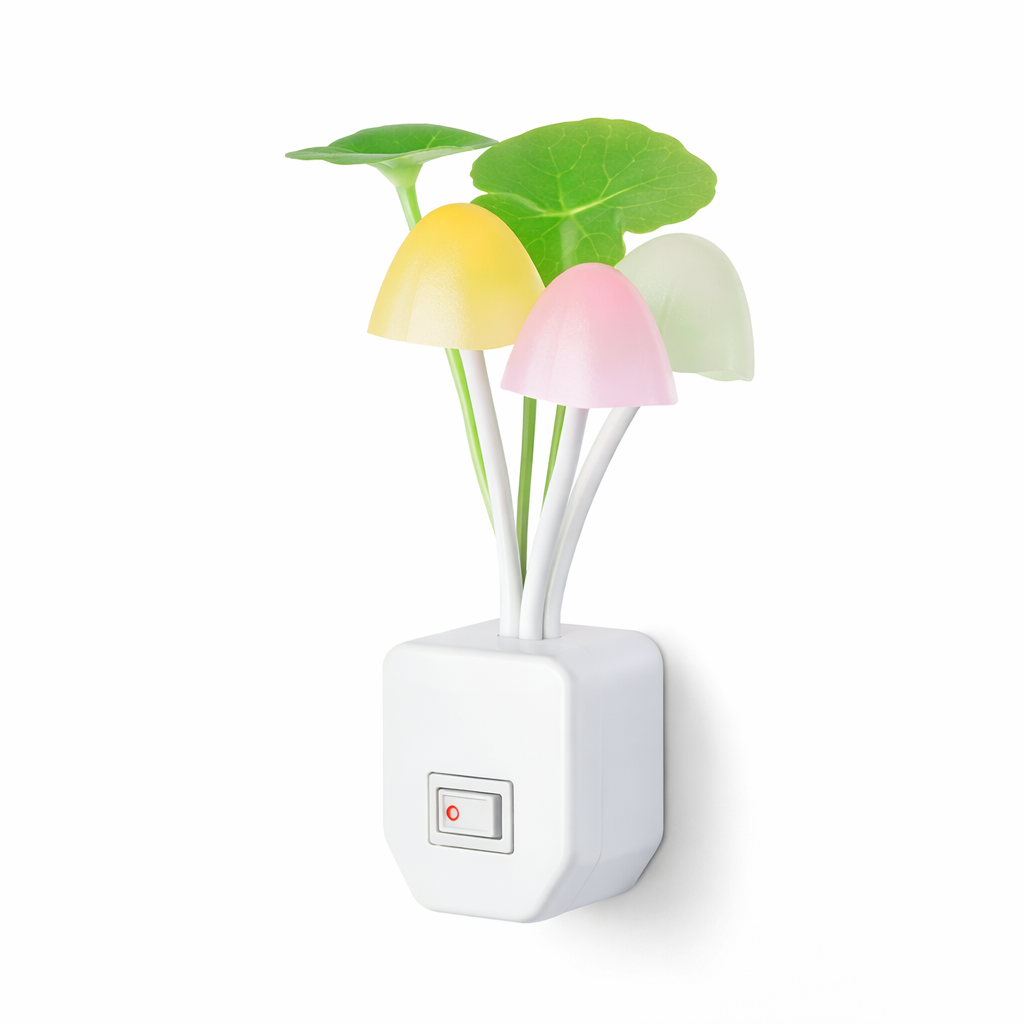 Sensor Activated LED Mushroom Night Lamp – The Genie Store