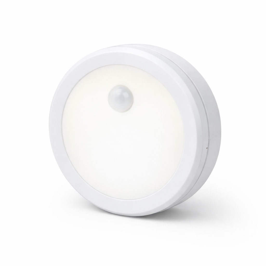 Round shape 8 LED motion sensor induction light for home use home