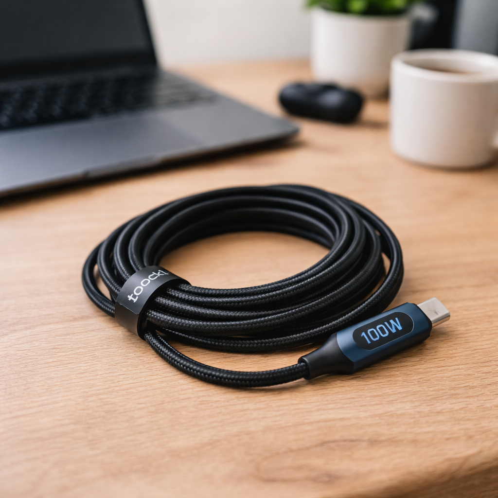 100W USB-C fast charging cable