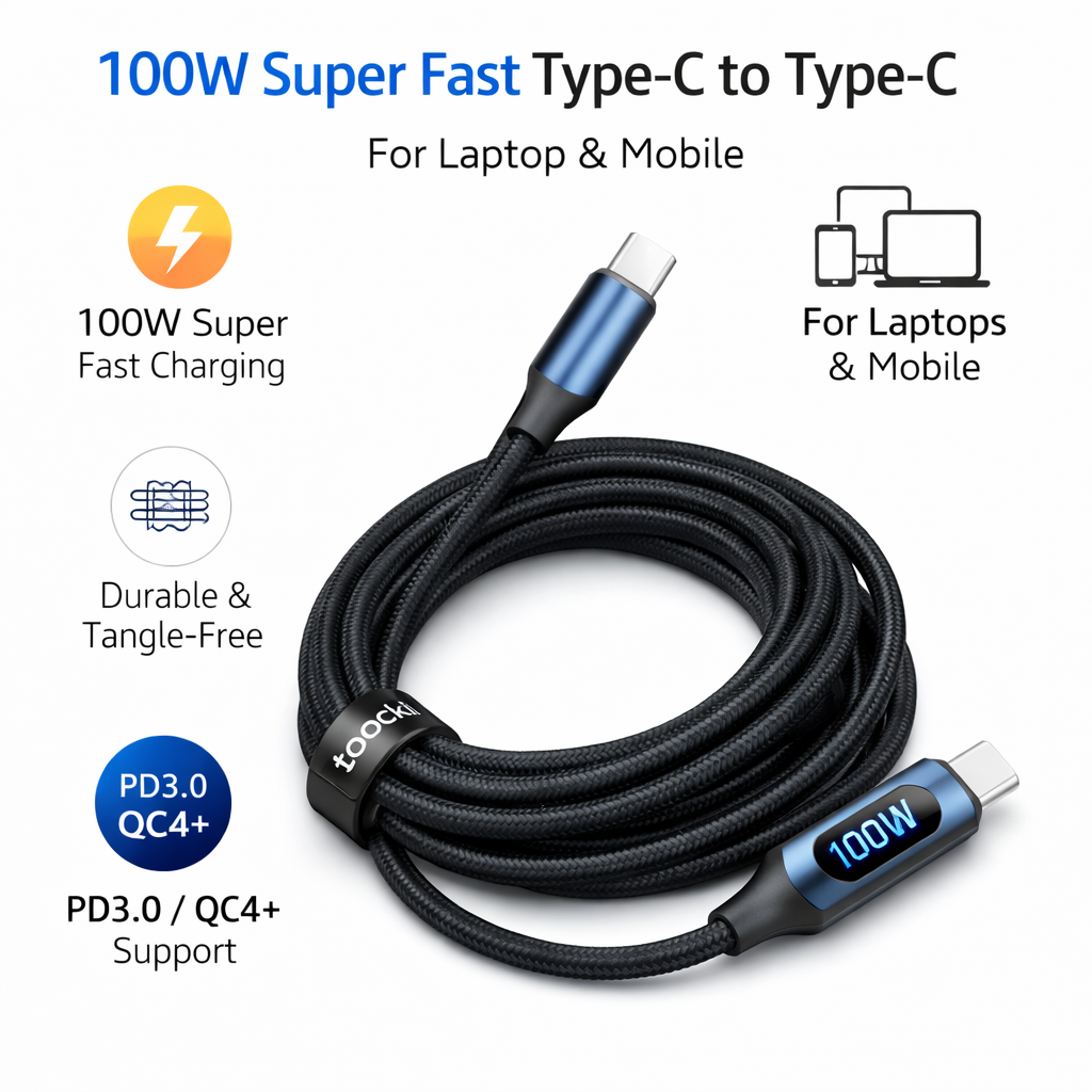 USB-C to USB-C 5A cable