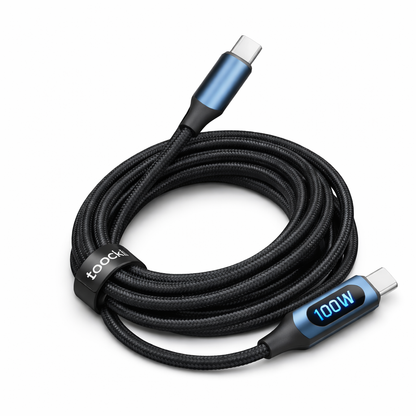 100W Type-C braided cable