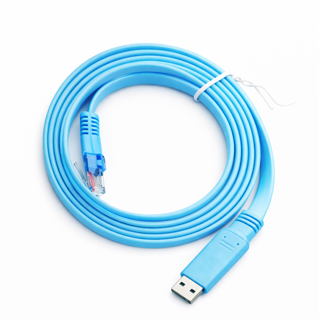 USB to RJ45 Console Cable – Serial Console & LAN Adapter Cable