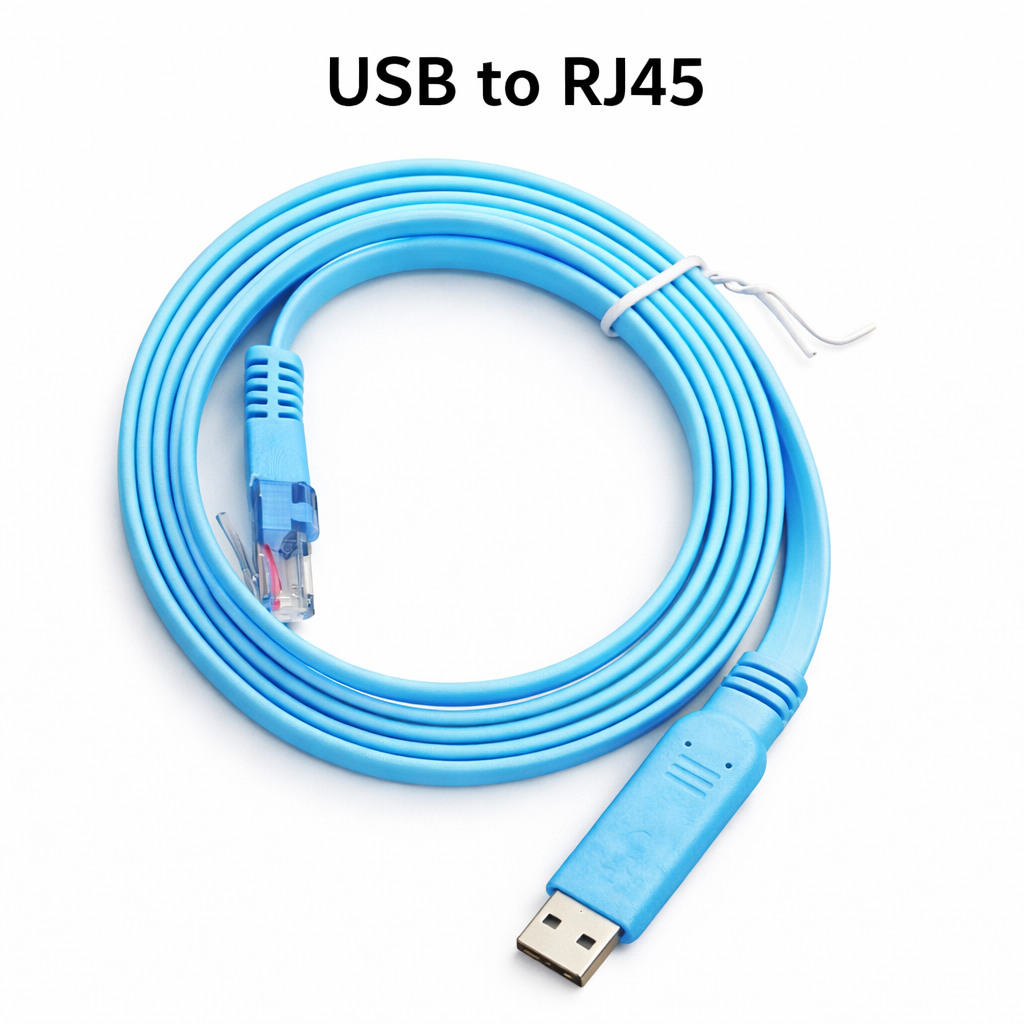 USB to RJ45 Console Cable – Serial Console & LAN Adapter Cable