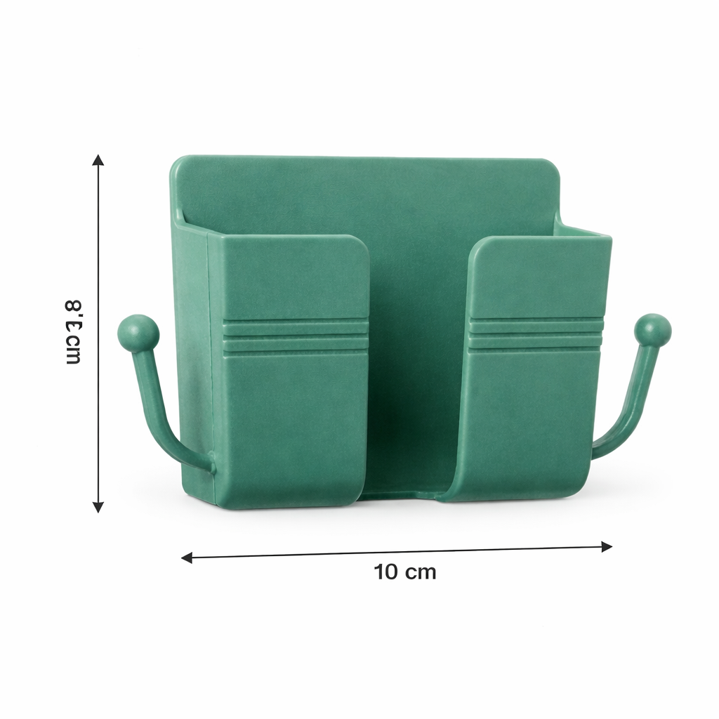 Wallmount mobile stand with hook for home and office, available at The Genie Store India
