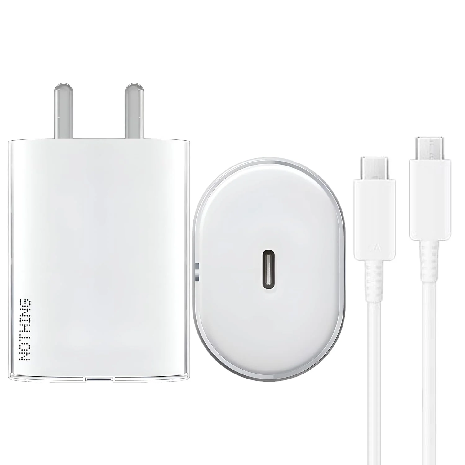 45W USB Type-C Fast Charger by Sounce | PD 3.0 & PPS Adapter Compatible with Nothing Phone 2a, Phone 2, Phone 1, Buds & More – White